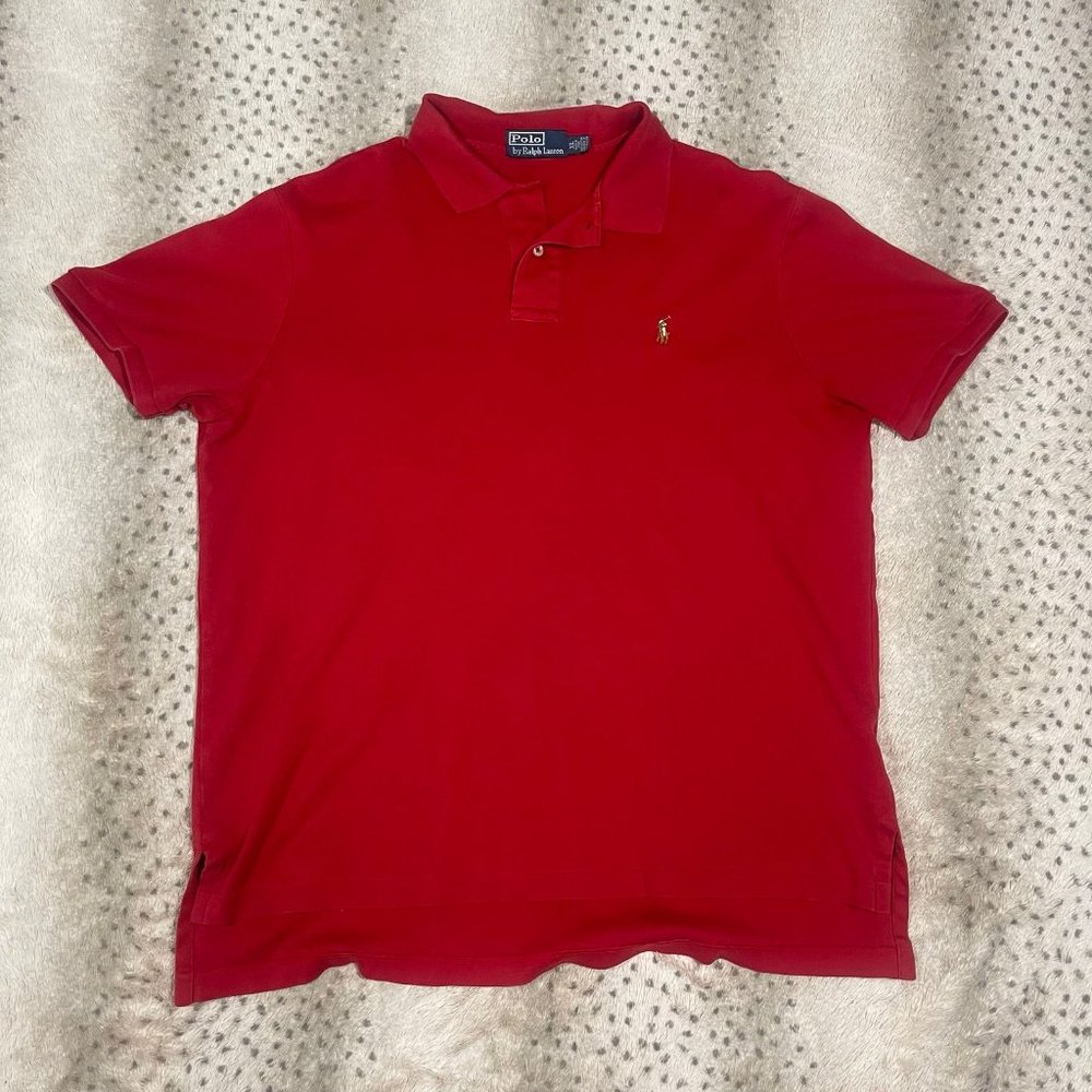 Polo by Ralph Lauren Vintage polo extra large red